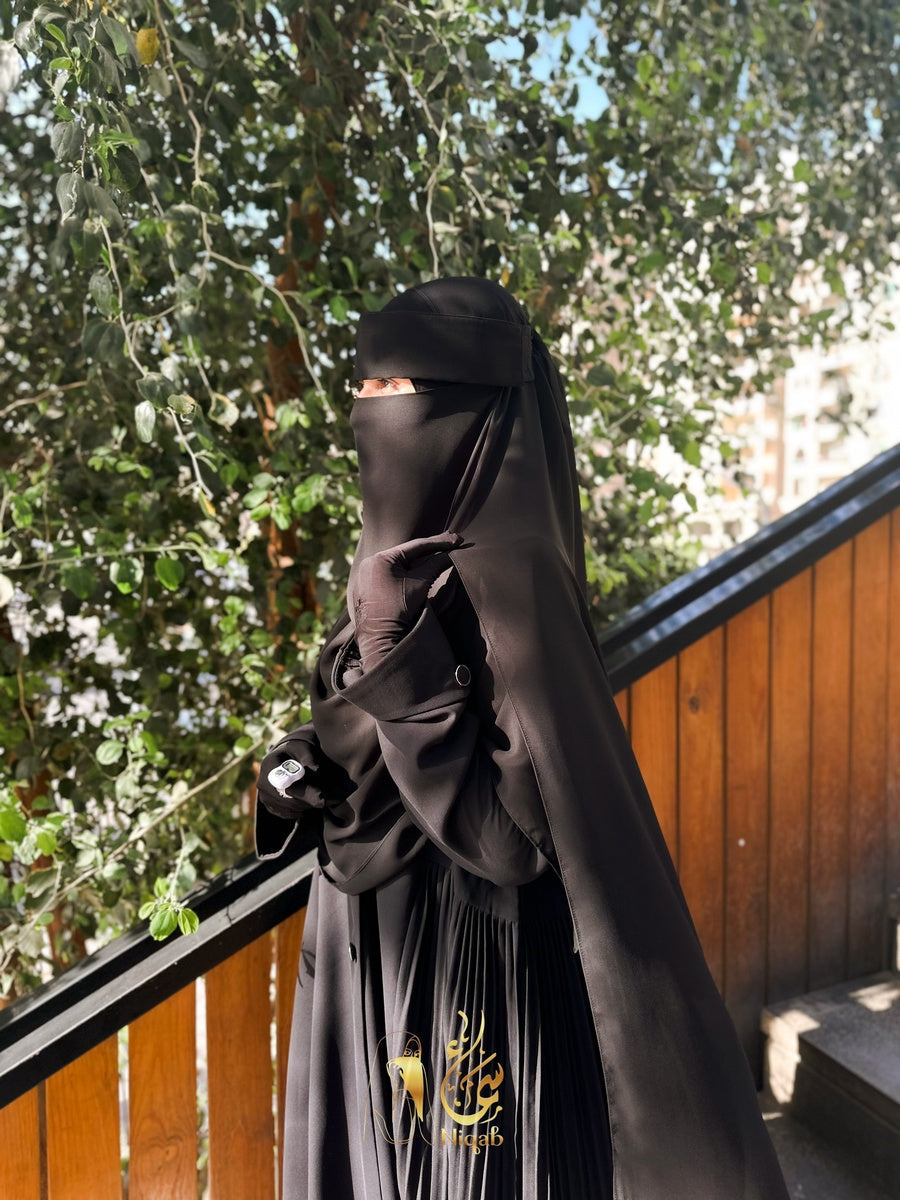 طرحة شيفون مستطيلة